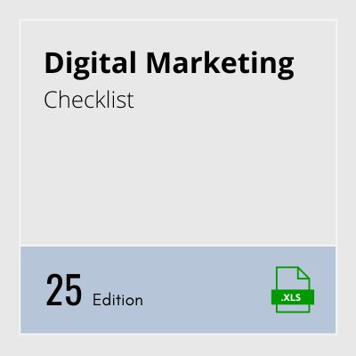 Digital Marketing Checklist