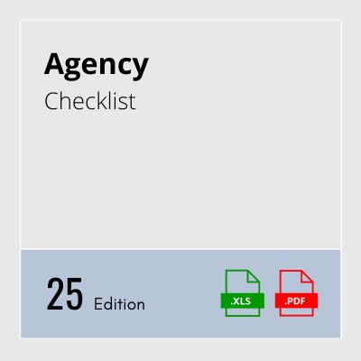 Agency Checklist